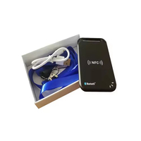 Lector RFID Portátil ISO14443A 13.56MHz, Terminal de Escaneo Inalámbrico Compatible con NFC