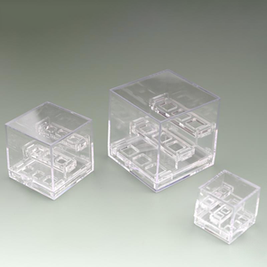 Boîte d'affichage en acrylique moderne pliable personnalisée Mingshi, écologique, avec couvercles magnétiques, support pour la publicité de vente au détail, cartes à jouer - Product Image 4