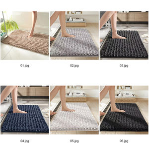 พรมห้องน้ำกันลื่นนุ่มพิเศษพรมปูพื้นขนปุยแห้งเร็วสำหรับอาบน้ำและอ่างอาบน้ำ - Product Image 2