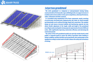 Asientos para Estadios de Fútbol al Aire Libre, Gradas para Canchas de Fútbol, Bancos con Andamios, Sillas para Gradas, Asientos para Tribunas de Estadios - Product Image 5