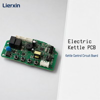 Carte de circuit imprimé (PCB) pour bouilloire électrique Lierxin, pour applications électroniques OEM d'appareils ménagers de petite taille