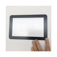 Verre anti-reflet diffuse industriel AG avec pulvérisation magnétron sous vide pour panneaux tactiles de réfrigérateur, garantie 5 ans