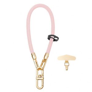 Sangle de téléphone portable sport réglable en gros, lanière de cou en polyester tendance, design coloré universel pour mobile - Product Image 2