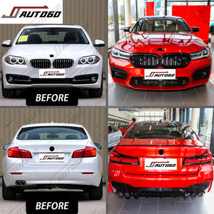 Kit de Carrocería para <span class=keywords><strong>BMW</strong></span> Serie 5 F10 2010-2017 520i <span class=keywords><strong>523i</strong></span> 528i 535i 540i 550i, Actualización al Estilo M-Power M5 G30 LCI 2023, Venta Directa de Fábrica - Product Image 2