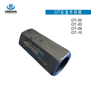 Válvula de Retención de Paso Recto Tipo CIT PT 1/2, Operación Hidráulica Unidireccional - Product Image 5