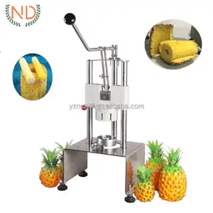 Automatische Ananas Peeler Corer Slicer Fruit Dunschiller Machine Ananas Peeling Machine