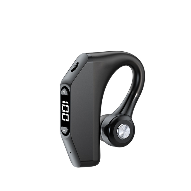 Open Ear Bone Conduction Wireless Headphone 20-25 Hours Playtime Digital Display Sports Earphone Headset for Business 2025 New
