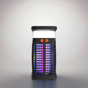 3-MÀU illuminable sạc năng lượng mặt trời LED ánh sáng ban đêm Bug Zapper & muỗi Killer cho trong nhà & Ngoài trời sử dụng nhắm mục tiêu ruồi - Product Image 1