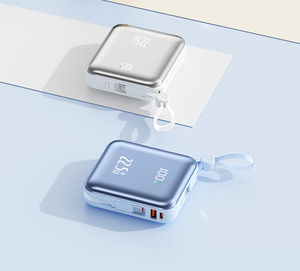 Batería Externa de 10000mAh con Cables Integrados – Carga 4 Dispositivos al Mismo Tiempo con Tipo-C y Puertos USB Duales, Carga Rápida de 22.5W - Product Image 5