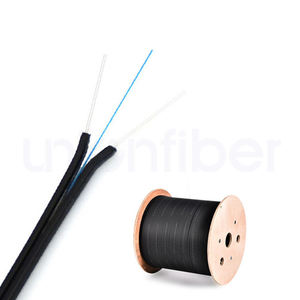 FTTH Intérieur Extérieur <span class=keywords><strong>2</strong></span> Core Auto-Support Type de fil d'acier <span class=keywords><strong>Câble</strong></span> De Fibra Optica Monomode Drop Cable GJYXFCH Fibre Optique - Product Image 6