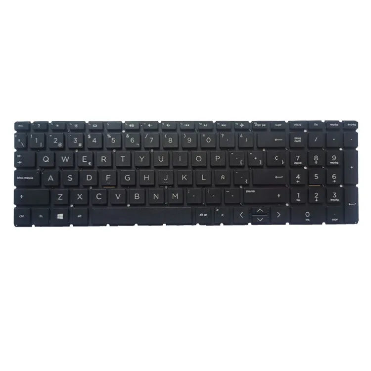 Notebook teclado portatile tastiera spagnola per HP padiglione 15-DA 15-DR 250 255 G7