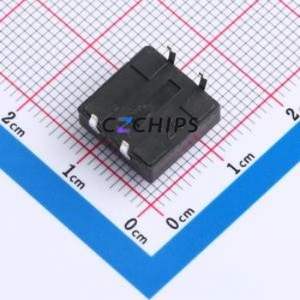 BX-TS-26-12125CJ Tactile Switch Through hole-4P,12x12mm Switch Single Pole Single Throw Round Button 2.6N Through Hole - Product Image 2