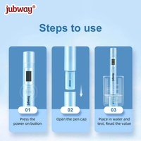 Kit de Prueba de Calidad del Agua Jubway A47: Medidor de TDS, Gotas de pH y Probador de Cloro Residual para Verificar la Seguridad del Agua del Grifo en el Hogar