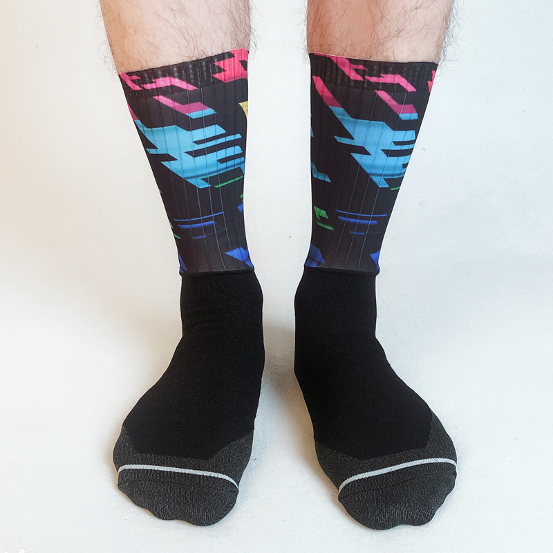 Wholesale Professional Bike Seamless Anti Slip Road Bicycle Bulk Socks Outdoor Racing Bike Compression Socks