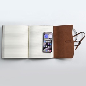 Diario taccuino in vera e propria in pelle con copertina morbida retrò B5 Vintage di alta qualità - Product Image 3