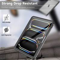 Haute qualité Transparent 360 degrés Protection complète choc prévention de la poussière IP68 coque de tablette étanche pour iPad Pro 13 pouces 2024