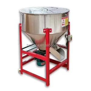 Poultry Feeding Mixer Processing Industrial Grain Grinder Machine Animal Feed Mill And Mixer