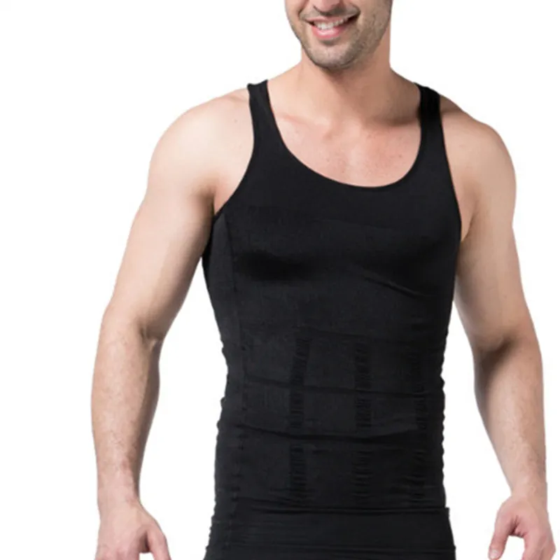 Hot Nylon Workout Tank Top Compression Fitness Body yoga Shaper Sauna Vest
