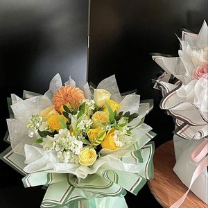 Papier d'emballage pour bouquet de fleurs fraîches, papier floral, matériel pour fleuristes, cadeaux - Product Image 2
