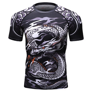 T-shirt pour homme Cody Lundin imprimé en 3D, <span class=keywords><strong>super</strong></span>-héros d'anime, <span class=keywords><strong>Super</strong></span> <span class=keywords><strong>Saiyan</strong></span>, compression MMA BJJ, rashguard pour homme - Product Image 3