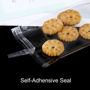 Sacs en cellophane en polypropylène orienté (OPP) écologiques, recyclables, autocollants, transparents, de qualité garantie pour les épiceries - Product Image 2