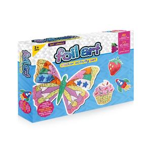 ชุดอุปกรณ์ศิลปะฟอยล์สำหรับเด็ก พร้อมอุปกรณ์งานฝีมือ DIY ที่ไม่เลอะเทอะ และสติกเกอร์โฟม สำหรับชุดทำศิลปะเด็กและเด็กสร้างสรรค์รุ่นเยาว์ - Product Image 5