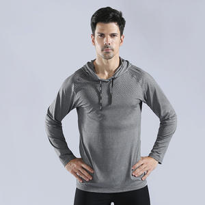 RUIQUWIN, nueva ropa para hombre, Jersey XL, sudadera de manga larga, Otoño Invierno, sudadera de secado rápido de alta elasticidad, ropa deportiva para correr - Product Image 2