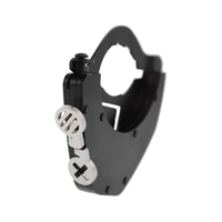 Kit de Accesorios para Montaje en Manillar, Conjunto de Abrazadera Fija Ajustable para Equipos de Agarre Manual
