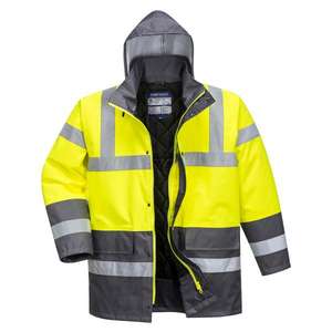 PORTWEST - S466YGYXXL Hi-vis chaqueta amarilla/gris de tráfico de dos tonos-EAN 5036108245185 ROPA DE TRABAJO DE LA HI-VIS - Product Image 1