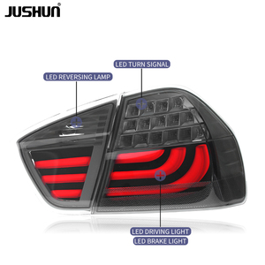Système d'éclairage automobile JUSHUN, <span class=keywords><strong>feux</strong></span> <span class=keywords><strong>arrière</strong></span> <span class=keywords><strong>LED</strong></span> pour <span class=keywords><strong>BMW</strong></span> Série 3 <span class=keywords><strong>E90</strong></span> 2005-2008, lampe <span class=keywords><strong>arrière</strong></span> Plug and Play, lumière modifiée - Product Image 5