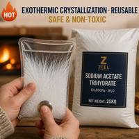 Acétate de sodium trihydraté, fer 0,0002 % max, faible teneur en impuretés, qualité technique