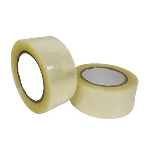 Branded Suppliers OPP Packaging Adhesive Cello Jumbo Roll Shipping Clear Fragile Plastic Bopp Packing Tape