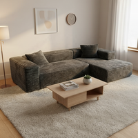Offres à Durée Limitée : Canapé Modulaire Sectionnel Moderne, Confortable, Haute Densité, Sans Armature, Écologique, Compressé Sous Vide, Personnalisable