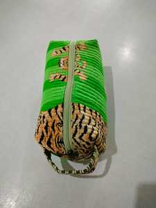 Bolsa de Viaje de Fin de Semana de Lujo Hecha a Mano, con Estampado de Bloques de Algodón, Acolchada, de Gran Capacidad, Resistente, para Deportes, Viajes, Gimnasio, Yoga - Product Image 5