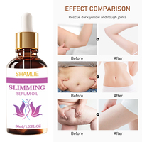 Fabricant fournissant 30ml d'huile essentielle de perte de poids huile de massage anti-cellulite pour les soins du corps