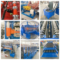 Tôle de toit en métal ondulé faisant la machine Petit pain de toiture Ibr en acier formant la machine prix machines de carrelage pour la construction de maisons