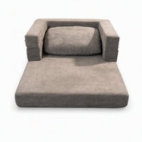 Faltbarer Schwamm-Loungesessel |   Modulares Samt-Schaumstoff-Bodensofa 85*150cm |   Kompakter Aufbewahrungswürfel 85*85cm |   OEM Kundenspezifische Farben