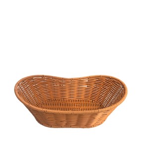Cesta <span class=keywords><strong>de</strong></span> Almacenamiento <span class=keywords><strong>de</strong></span> Imitación <span class=keywords><strong>de</strong></span> Ratán Tejida a Mano, Apilable, Marrón, con Asas Pequeñas, 20x26cm, 5-7cm <span class=keywords><strong>de</strong></span> Alto, para Gabinete, Escritorio, Baño - Product Image 1