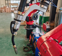 Brazo robótico Mig Tig de arco Industrial inteligente automático Máquina de soldadura de 6 ejes Programación fuera de línea Soldadores de robot para metal