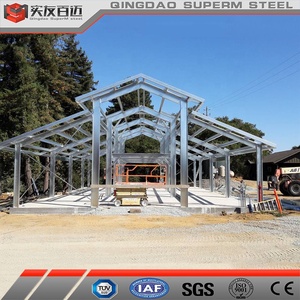 Maison préfabriquée, bâtiment rustique, structure en <span class=keywords><strong>acier</strong></span>, kits de barndominium, grange en <span class=keywords><strong>acier</strong></span> métallique - Product Image 2
