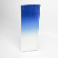 Coupe de verre feuilleté de gradient à la sécurité de taille stratifiée avec le film qualifié de SGP/verre de construction