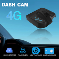 HOLROADX Enregistreur vidéo 4G Plug&Play pour tableau de bord, compatible OEM Lynk&Co 02 2022, caméra avant/arrière, vision nocturne, enregistrement en boucle, contrôle par application