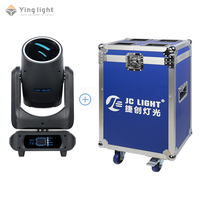 Mini faisceau 400W LED arc-en-ciel faisceau lumière mobile Gobo Spot Cabeza Movil Dj Disco scène lumière DMX tête mobile