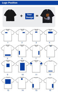 T-shirt Unisex in poliestere Unisex di alta qualità per magliette sportive a sublimazione semplice stampa personalizzata bianca e nera T-shirt in bianco - Product Image 6