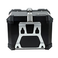 JPAD 36L Boîte arrière et top-case en alliage d'aluminium pour moto, étanche, adaptable/améliorable avec garantie d'un an