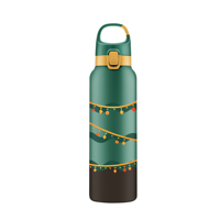 Double paroi Voyage Sports Drink Métal Acier inoxydable Isolé Thermos Termo Flacons à vide Cola Forme Bouteilles d'eau