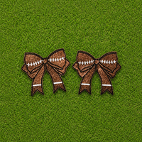 Patchs de football américain thermocollants personnalisés en gros, broderie à paillettes et sequins pour vêtements, t-shirts, sacs, chapeaux et casquettes