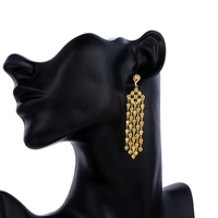 2024 mode femmes accessoires long gland CZ zircon boucles d'oreilles S925 broches fête longue boucle d'oreille élégant bijoux boucles d'oreilles
