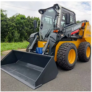 Produit de matériaux de haute qualité Vente en gros Heavy Duty utilisé Mini chargeuse sur pneus en Chine - Product Image 1