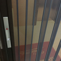 Moustiquaire de fenêtre en acier inoxydable et alliage d'aluminium, pliante, rétractable, à glissière horizontale, design minimaliste